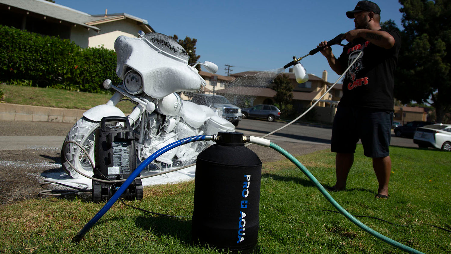 Carwash at Home with Soft Water