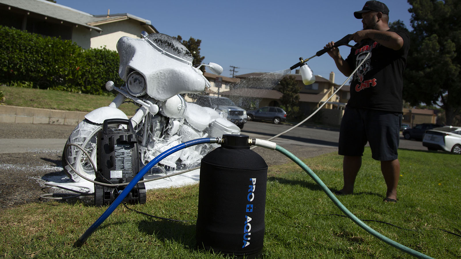Carwash at Home with Soft Water