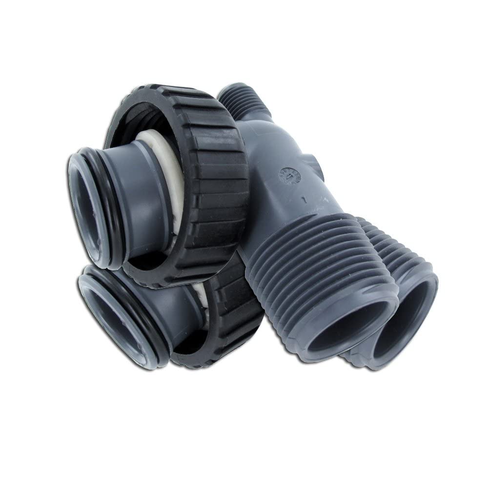 Clack WS1 V3007 PVC 1" NPT Male Elbows Set