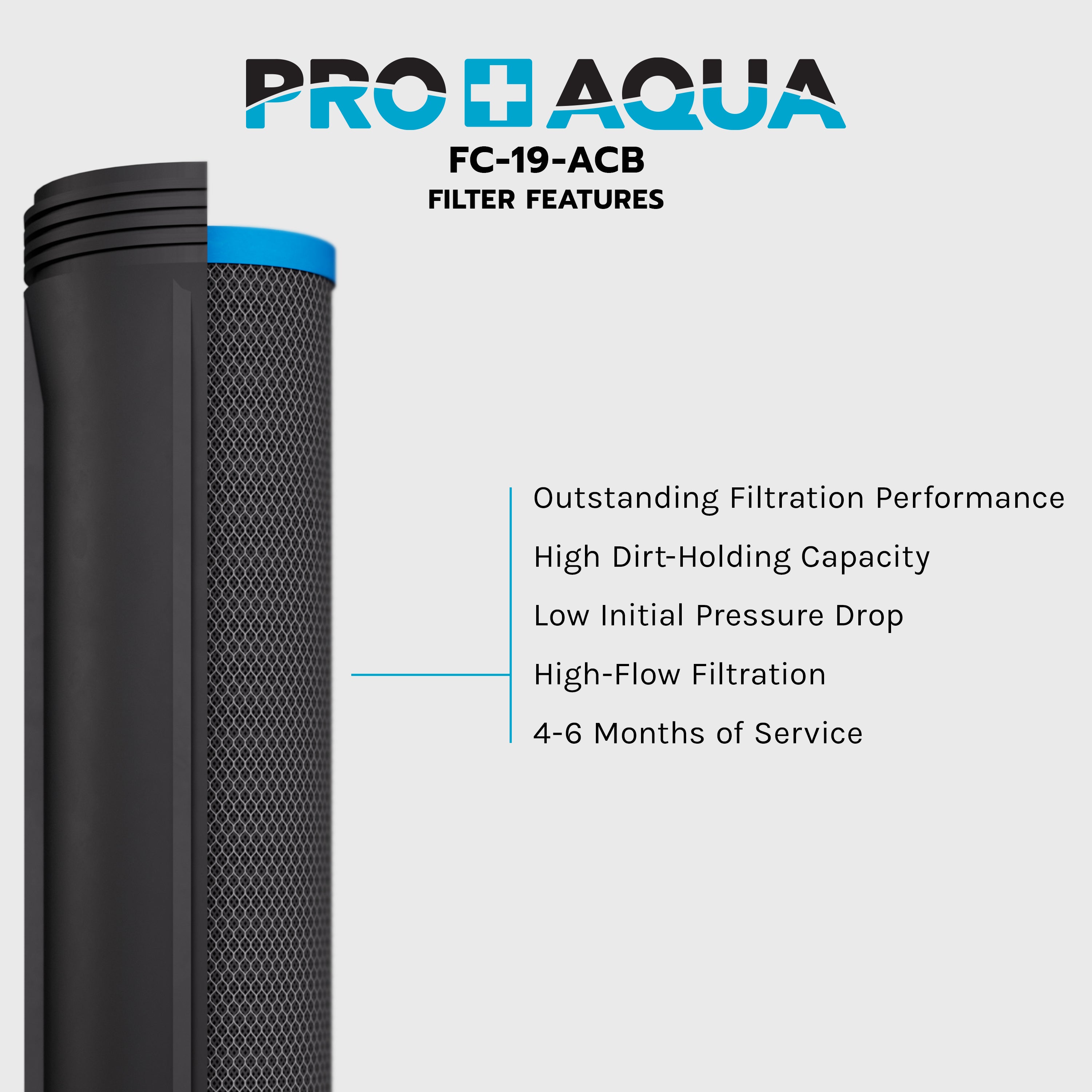 Carbon Infused Replacement Filter, Whole-House Well Water