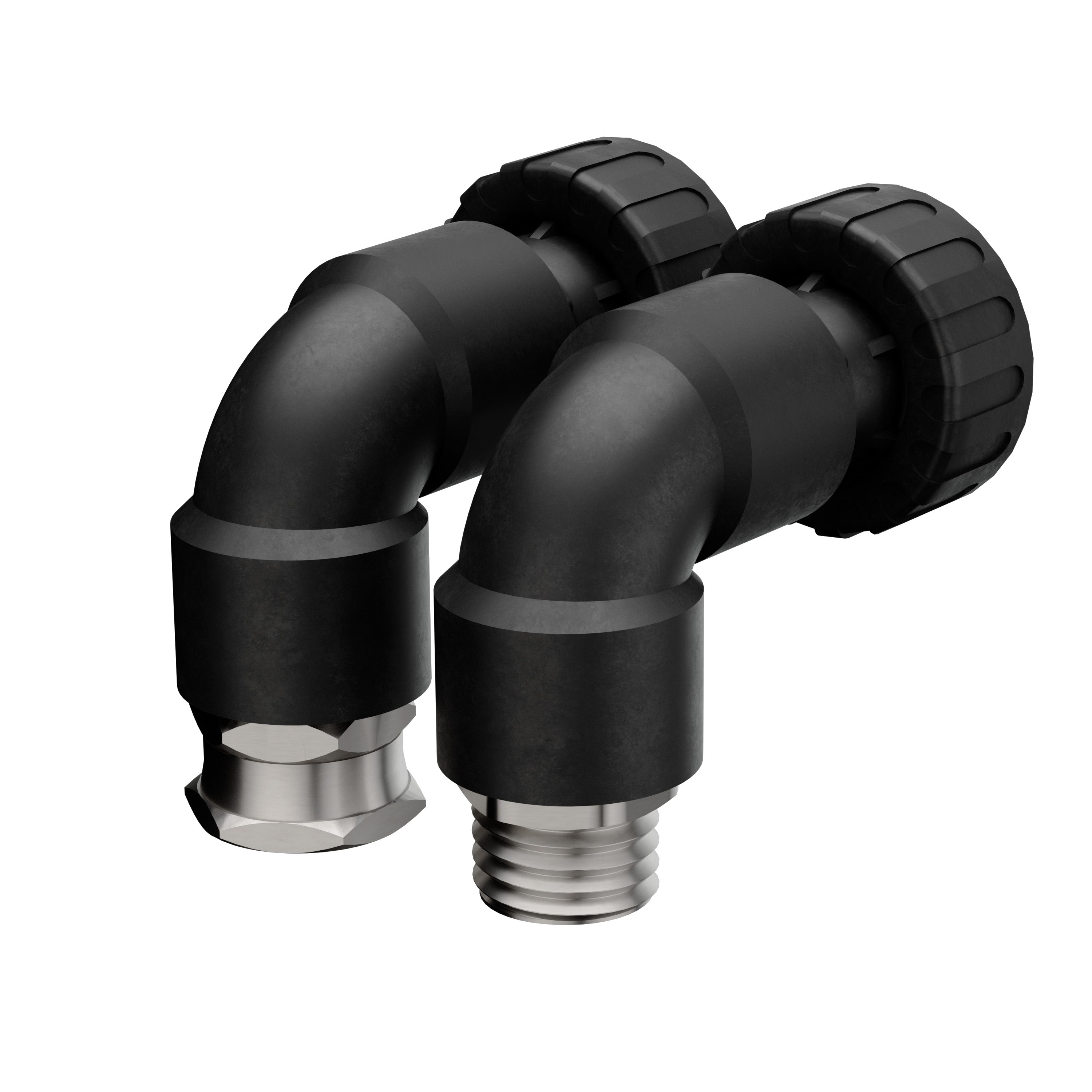 GH x QC 3/4" U Style Valve Elbow Assembly Set