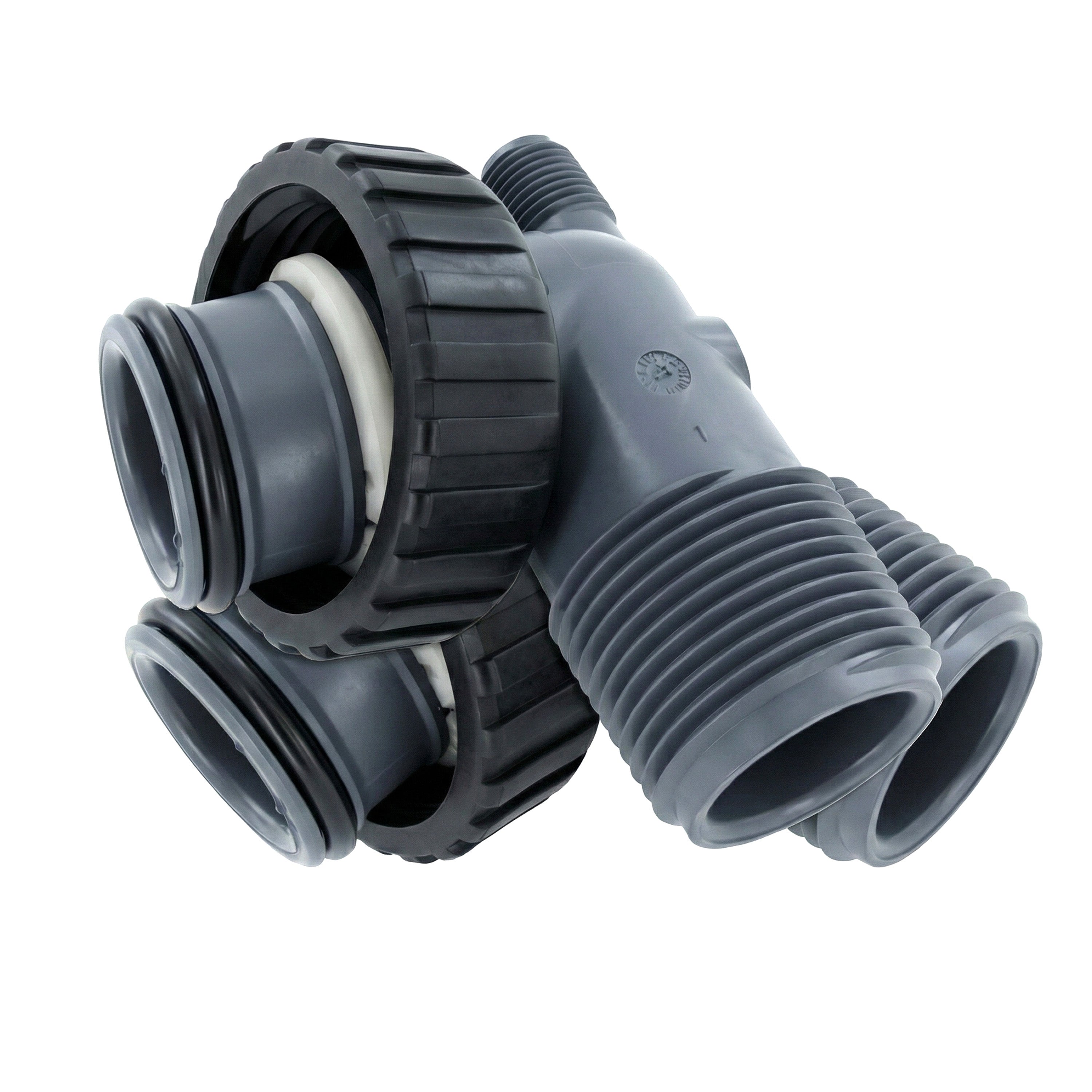 Clack WS1 V3007 PVC 1" NPT Male Elbows Set