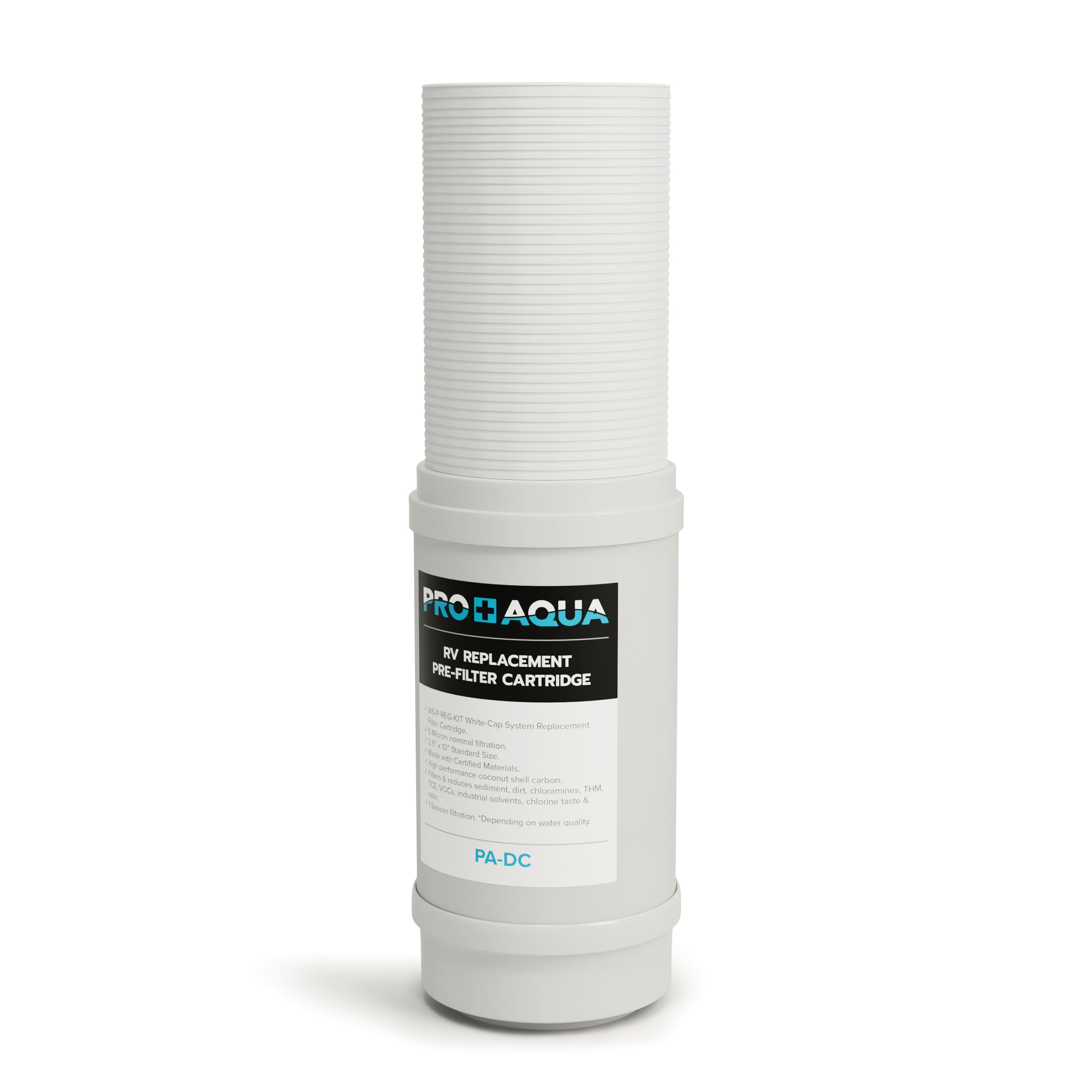 Premium Dual RV/Marine Water Filter Replacement, Taste, Odor, Sediment, Chlorine