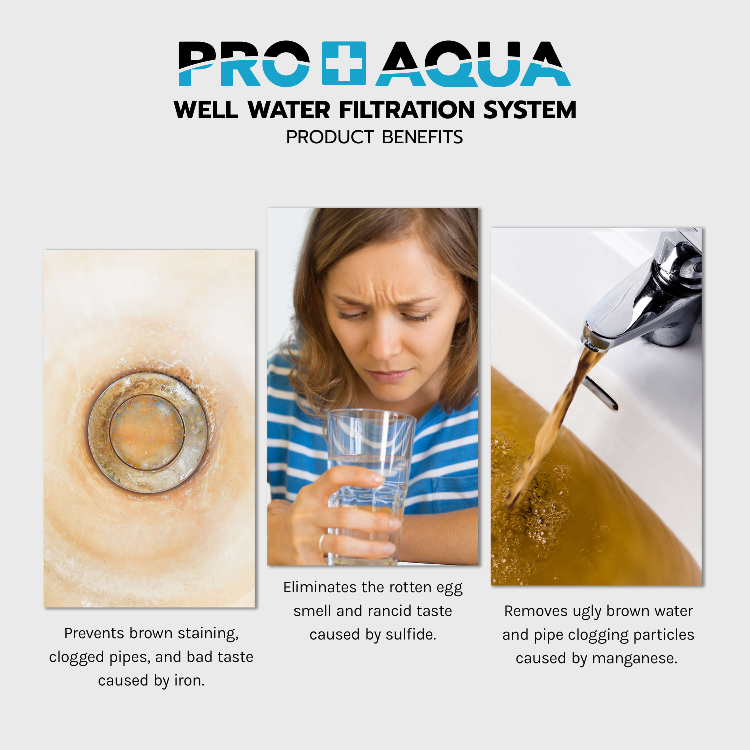 Whole House Well Water Odor Iron Filter System