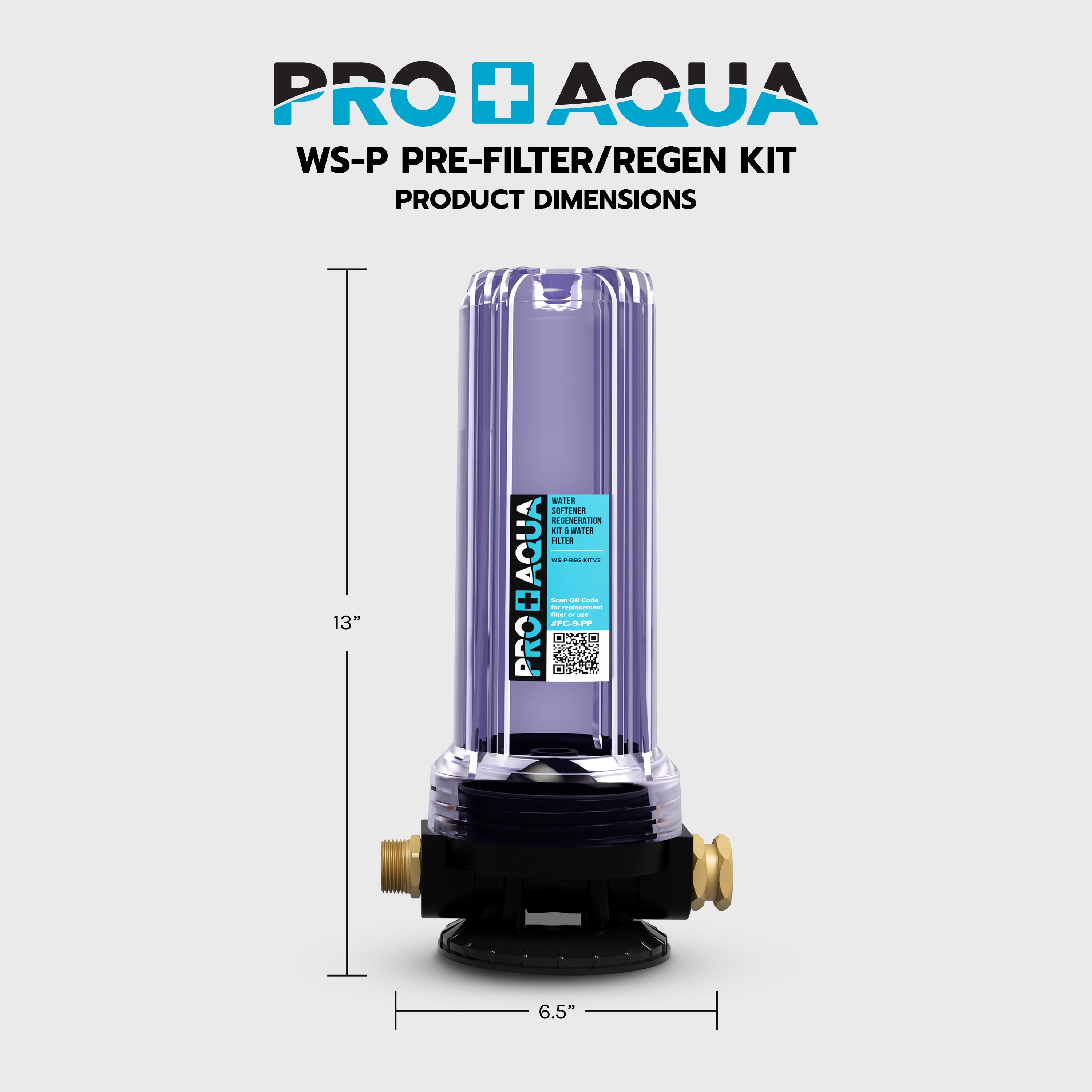 Pre-Filter Regeneration Kit for Portable Water Softeners