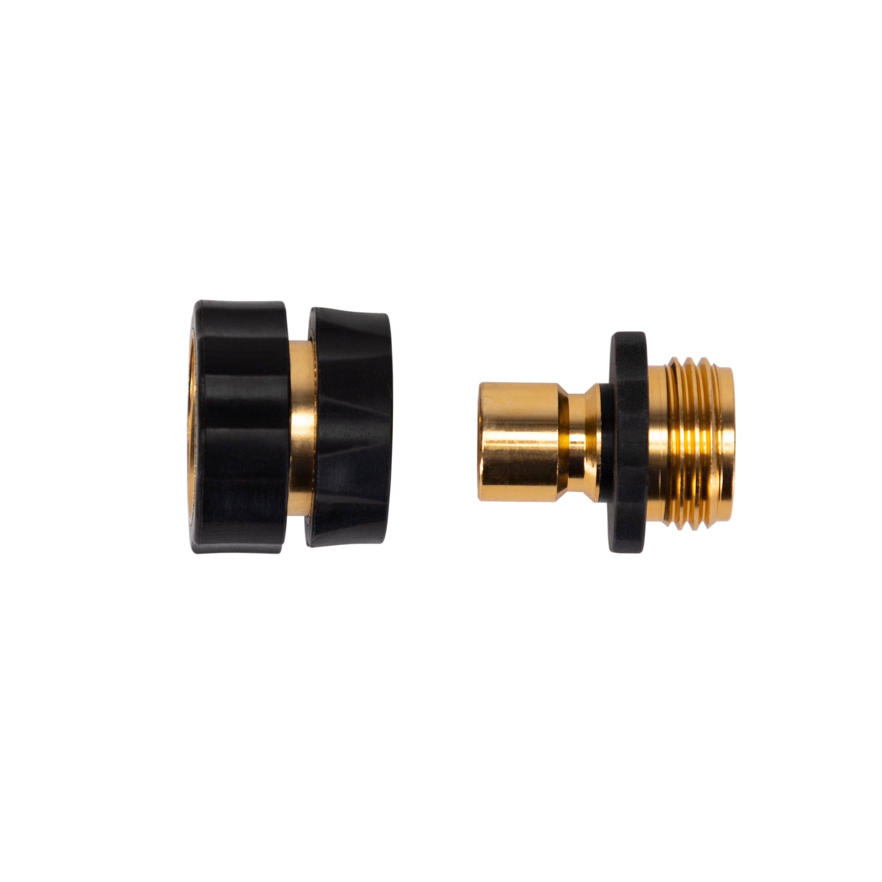 3/4" Garden Hose Quick Connect Fittings, Easy Water Hose Attachments