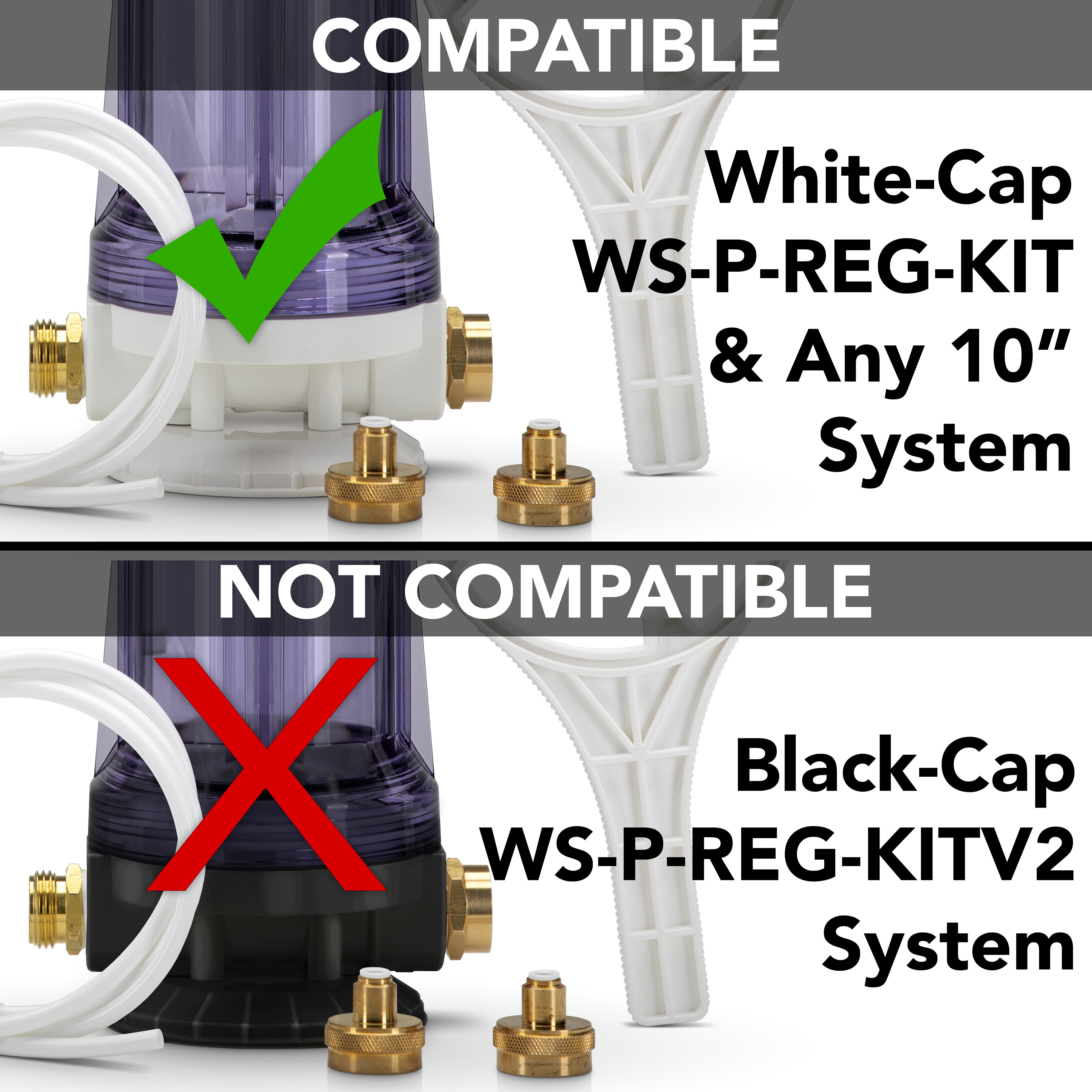 Premium Dual RV/Marine Water Filter Replacement, Taste, Odor, Sediment, Chlorine