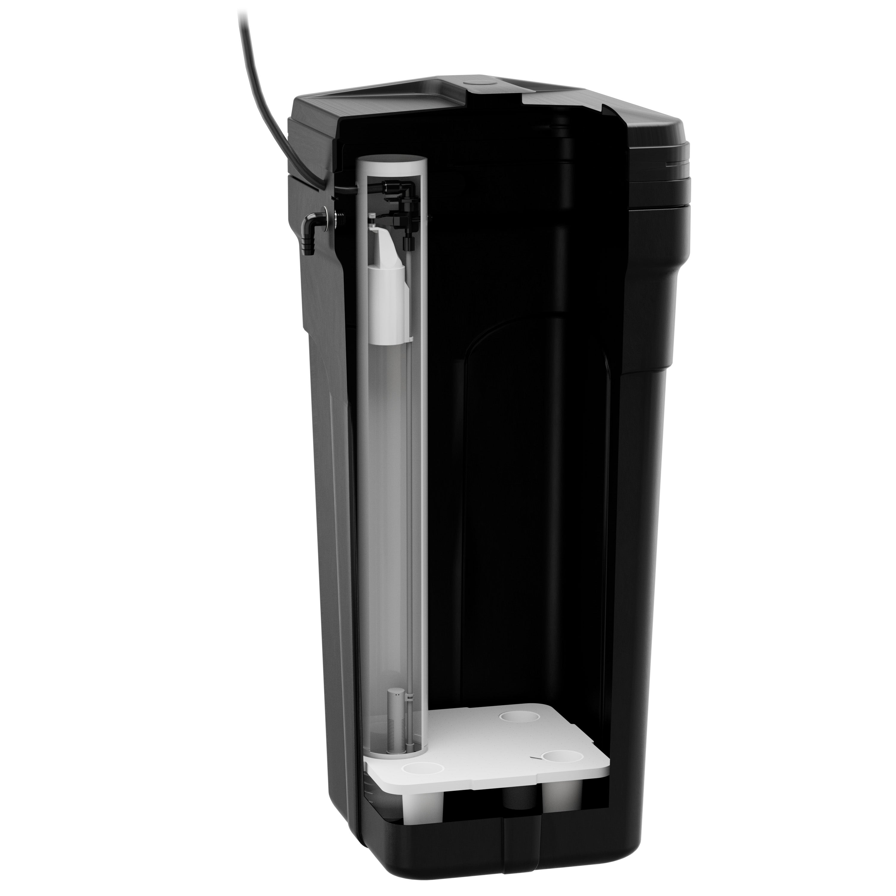 Water Softener Salt Brine Tank Set, Black 16x33