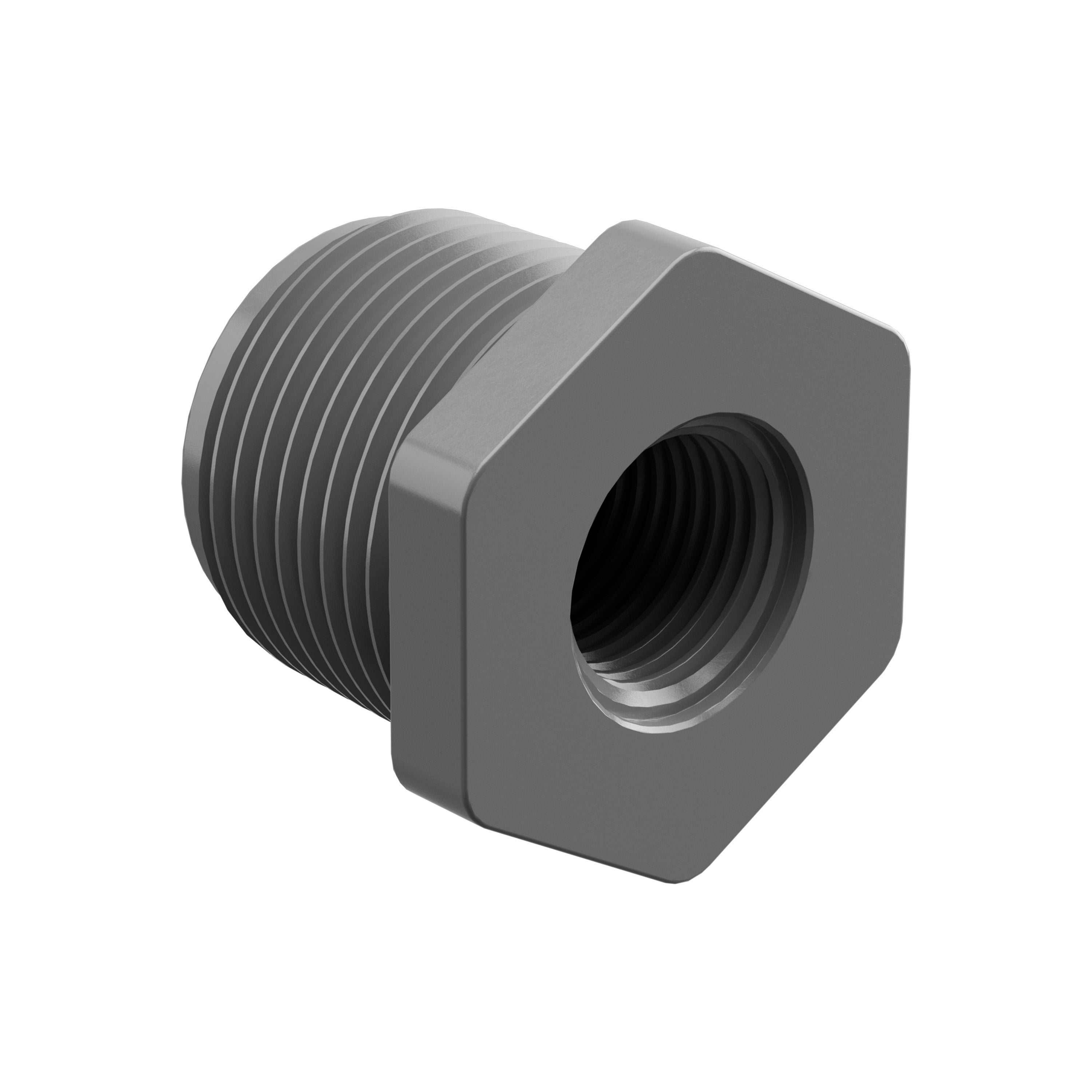 3/4" MNPT X 1/4" FNPT PVC Sch. 80 Reducer Bushing Fitting