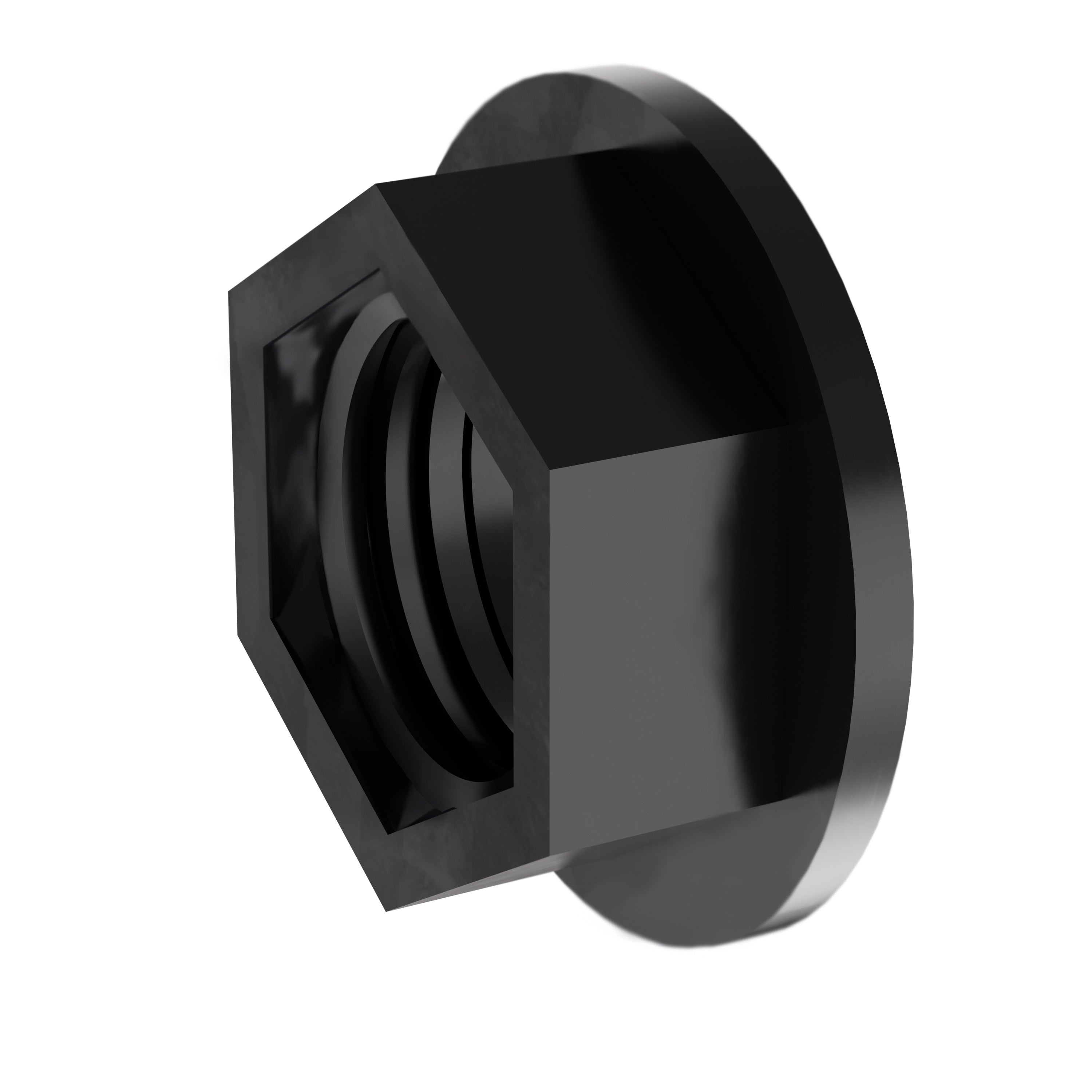 Brine Tank Float Valve to Brine Well Nut