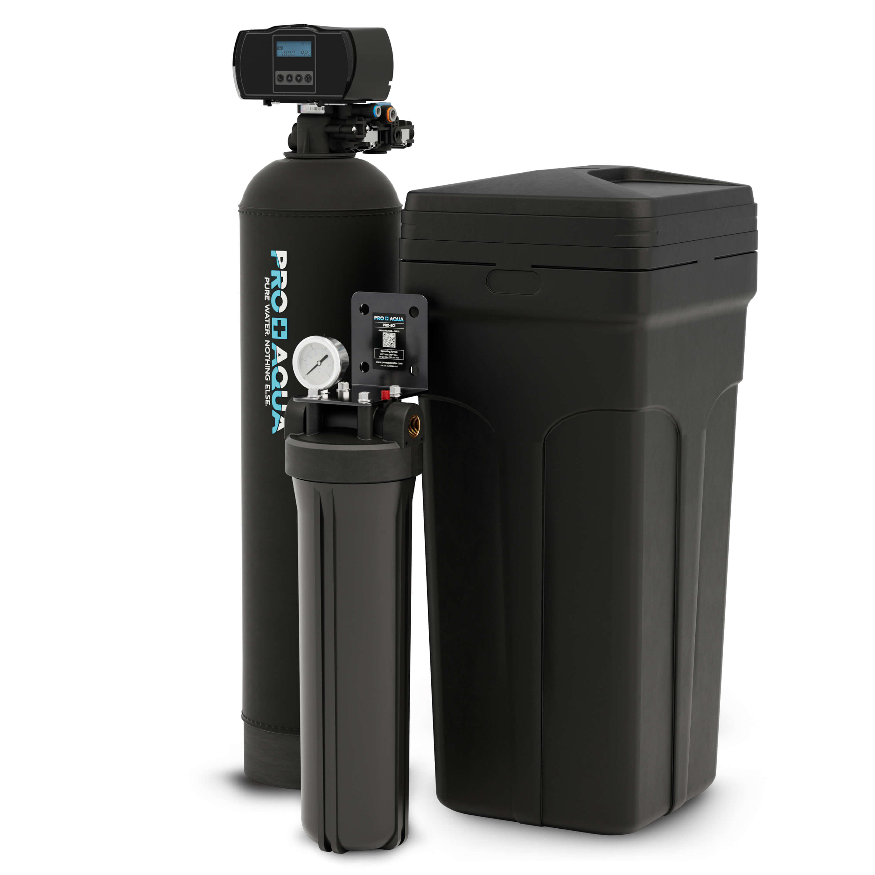 PRO-SCI-S25E 25,000 Grain Whole House Water Filter & Softener Bundle