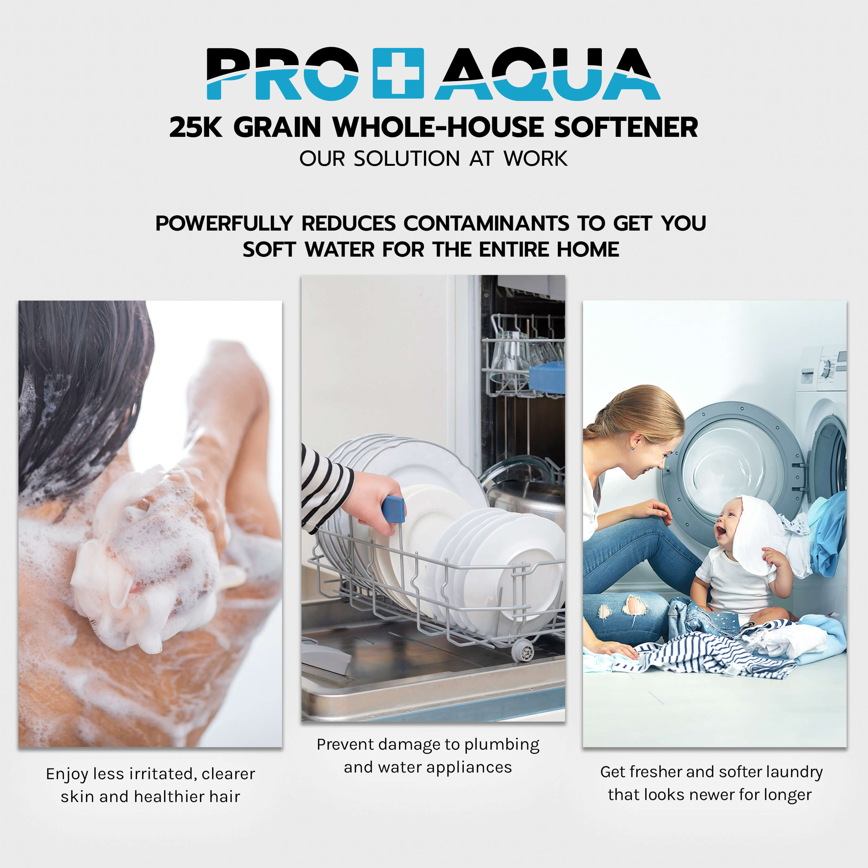 25,000 Grain Heavy-Duty Whole House Water Softener