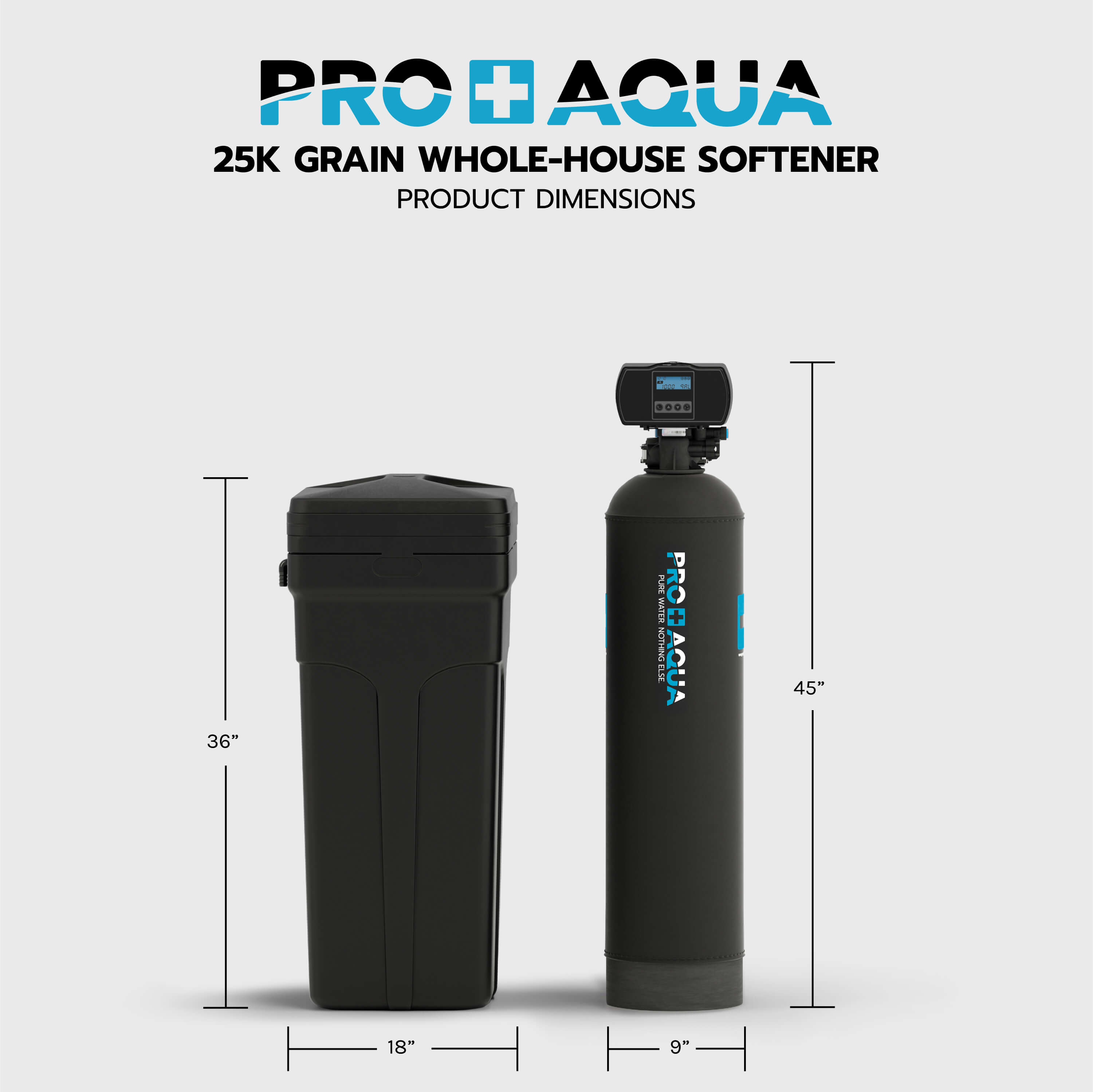 25,000 Grain Heavy-Duty Whole House Water Softener