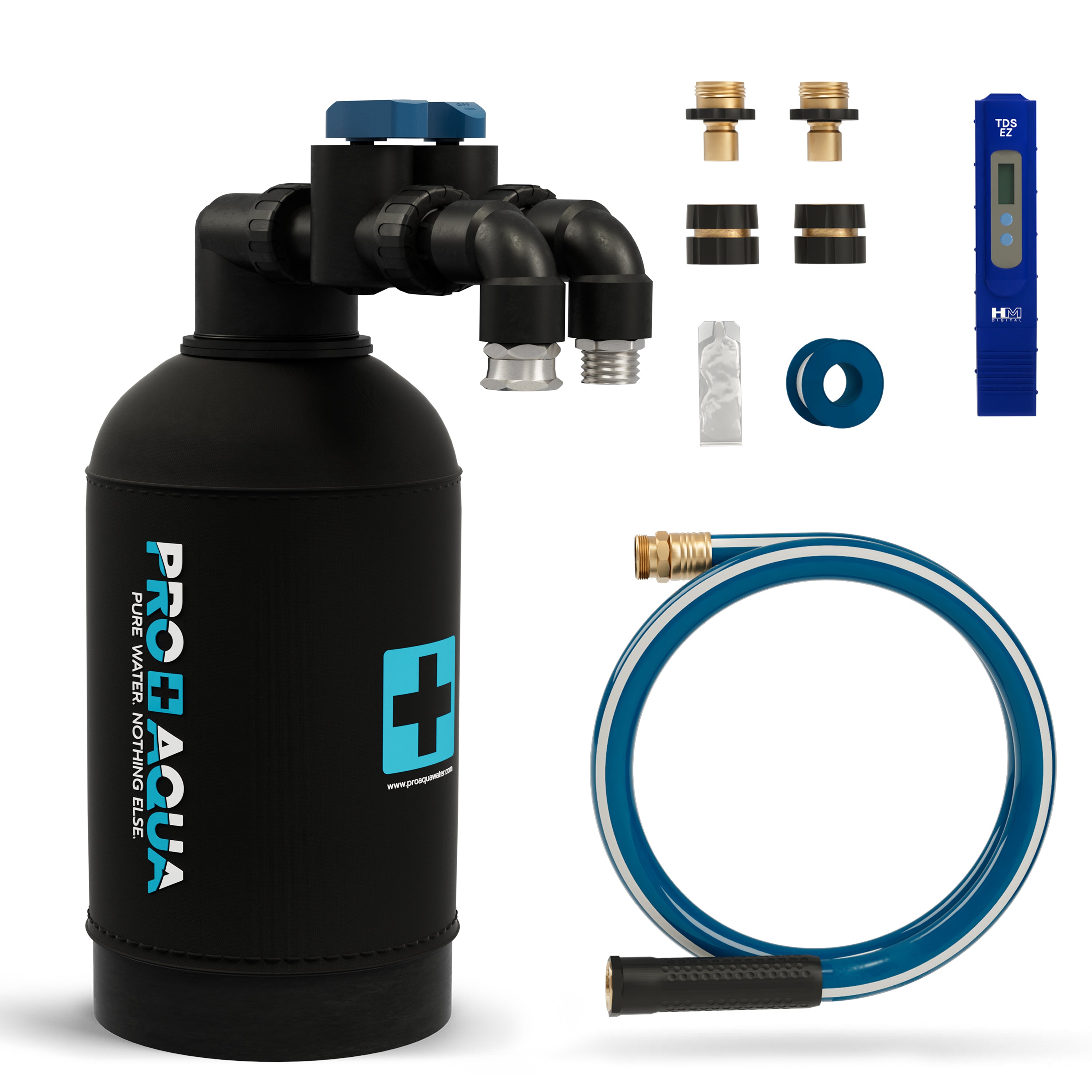 RinseMaster GO | Portable Spot-Free Deionizer System | 1,100 Gallon